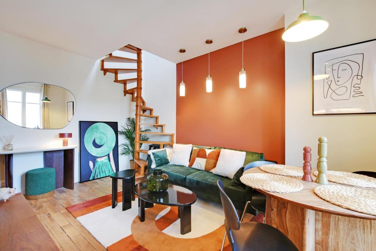 Luxury Duplex Apartment Boulogne-Billancourt Exterior photo